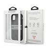 Dėklas Guess GUHCP12L4GDGR iPhone 12 Pro Max 6,7" pilka/pilka kieto dėklo 4G juostelė