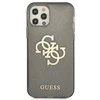 Dėklas GUESS GUHCP12LPCUGL4GBK HARD CASE 4G BIG LOGO GLITTER IPHONE 12 PRO MAX Juodas