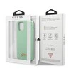 „Guess“ metalinis logotipo dėklas iPhone 12 Pro Max 6.7" - Žalias