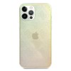 Guess GUHCP12L3D4GIRBL iPhone 12 Pro Max 6,7 colių opalinis / vaivorykštinis kietasis dėklas, 4G 3D raštų kolekcija