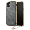 Apple iPhone 13 6,1" Guess dėklas 4G Charms Collection GUHCP13MGF4GGR pilkas