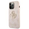 Apple iPhone 13 6,1″ Guess dėklas 4G Big Metal Logo GUHCP13M4GMGPI rožinės spalvos