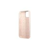 Apple iPhone 13 Guess dėklas Silicone Triangle (GUHCP13MSLTGP) rožinės spalvos