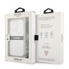 Dėklas Guess GUHCP13LKC4GBSI iPhone 13 Pro / 136,1" Transparent hardcase 4G Pilkas Strap Sidabrinis Chain