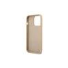 Dėklas GUESS GUHCP13LPSATLE IPHONE 13 PRO / 13 6.1 "BEIGE / BEIGE HARDCASE SAFFIANOTRIANGLE LOGO