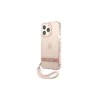 Dėklas Guess Translucent Stap Case for iPhone 13 Pro Max - Rožinė