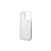 Guess Flower Liquid Glitter dėklas iPhone 13 Pro Max - mėlynas