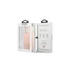 Apple iPhone 13 Pro Max Guess dėklas Silicone Triangle (GUHCP13XSLTGP) rožinės spalvos