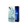 Dėklas Apple GUESS GUHCP14SLFLSN IPHONE 14/15/13 6.1 "Žalias / Žalias HARDCASE FLOWER LIQUID GLITTER