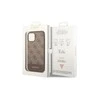 Apple iPhone 14 Pro Guess Dėklas 4G Stripe Collection rudos spalvos
