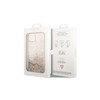 Guess Liquid Glitter Charms - dėklas skirtas Apple iPhone 14 Pro Gold