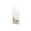 Guess Liquid Glitter Charms - dėklas skirtas Apple iPhone 14 Pro Gold