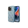 Dėklas Guess GUHCP14XHG4SHB iPhone 14 Pro Max 6.7 "mėlynas / mėlynas hard case 4G Vintage Gold Logo