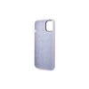 Apple iPhone 14 Pro Max Guess Dėklas silikoninis Vintage Gold Logo violetinės spalvos