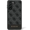 Guess GUHCS23SG4GLGR S23 S911 juodas/juodas kietasis dėklas 4G Stripe Collection