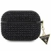 Apple AirPods Pro Guess Hardcase Rhinestone Triangle (GUAPHDGTPK) ausinių dėklas juodos spalvos