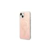 Apple iPhone 14 Pro Guess dėklas 4G Print MagSafe + Belaidis Įkroviklis (GUBPN61H4EACSW) rožinės spalvos