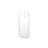 Guess Rinkinys GUBPP14LH4EACSP Dėklas+ Įkroviklis Apple iPhone 14 Pro 6,1″ rožinės spalvos kietas dėklas 4G Print MagSafe