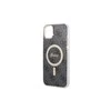 Apple iPhone 14 Pro Max Guess dėklas 4G Print MagSafe + Belaidis Įkroviklis (GUBPP13LH4EACSK)