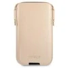 Guess Saffiano Pouch – telefono dėklas S / M max 6.1 (auksinis)