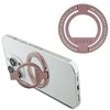 Guess MagSafe Ring Stand Rhinestone - Magnetic finger holder for phone with stand function (Rožinė)