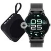 Telforceone „Forever“ išmanusis laikrodis „ForeVive 2 SB-330“, juodas, su „Bluetooth“ garsiakalbiu (3W)