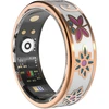 Išmanusis laikrodis „Forever Smartring Botanical SR-101“ rožinio aukso spalvos, 10 dydis