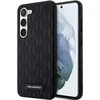 Samsung Galaxy S23 Plus Karl Lagerfeld dėklas Saffiano Mono Metal Logo (KLHCS23MSAKLHPK) juodos spalvos