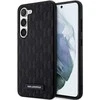 Samsung Galaxy S23 Karl Lagerfeld dėklas Saffiano Mono Metal Logo (KLHCS23SSAKLHPK) juodos spalvos