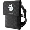 Karl Lagerfeld krepšys Saffiano Monogram Choupette (KLWBSAKHPCK) juodos spalvos