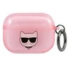 Karl Lagerfeld KLA3UCHGP AIRPODS 3 COVER Rožinis/Rožinis GLITTER CHOUPETTE