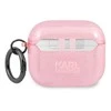 Apple AirPods 3 ausinių dėklas Karl Lagerfeld Glitter Karl`s Head (KLA3UKHGP) rožinės spalvos