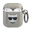 Apple AirPods ausinių dėklas Karl Lagerfeld Glitter Choupette (KLA2UCHGK) juodos spalvos