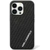 Apple iPhone 11 / XR Karl Lagerfeld dėklas 3D Rubber Multi Logo (Klhcn613dmkrlk) juodos spalvos