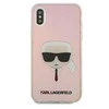 Dėklas Karl Lagerfeld KLHCP12SPCKHML IPHONE 12 MINI 5.4 "MULTICOLOR HARDCASE IRIDESCENT KARL`S HEAD