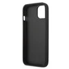 Dėklas Karl Lagerfeld Hardcase Saffiano Ikonik Karl`s Patch KLHCP13SOKPK galinis dangtelis, Apple, iPhone 13 mini, TPU, Juodas, 5,4 "