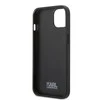 Apple iPhone 13 Mini Karl Lagerfeld dėklas Monogram Ikonik Patch raudonos spalvos