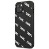 Apple iPhone 13 Mini Karl Lagerfeld dėklas Allover (KLHCP13SPULMBK3) juodos spalvos