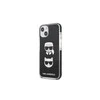 Apple iPhone 13 Mini Karl Lagerfeld dėklas Karl&amp;Choupette Head juodos spalvos