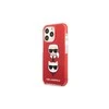 Apple iPhone 13 Pro Karl Lagerfeld dėklas Karl&amp;Choupette Head (KLHCP13LTPE2TR) raudonos spalvos
