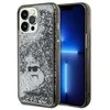 Apple iPhone 13 Pro Max Karl Lagerfeld dėklas Liquid Glitter Choupette (KLHCP13XLKCNSK) skaidrus