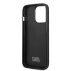Apple iPhone 13 Pro Max Karl Lagerfeld dėklas Monogram Ikonik Patch raudonos spalvos