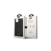 Dėklas Karl Lagerfeld Saffiano Monogram Case skirtas iPhone 14 Plus, juodas