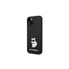 Karl Lagerfeld dėklas, skirtas iPhone 14 Plus 6,7 KLHMP14MSNCHBCK juodas kietas dėklas, skirtas Magsafe Silicone NFT Choupette