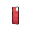 Apple iPhone 14 Plus Karl Lagerfeld dėklas silikoninis Choupette Head Magsafe juodos spalvos