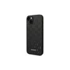 Dėklas Karl Lagerfeld Saffiano Monogram Case skirtas iPhone 14 Plus, juodas