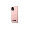 Apple iPhone 14 plus Karl Lagerfeld dėklas 3D Monogram rožinės spalvos