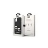 Apple iPhone 14 Plus Karl Lagerfeld dėklas Liquid silikoninis Karl & Choupette Magsafe (KLHMP14MSSKCK) juodos spalvos