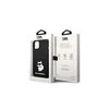 Karl Lagerfeld dėklas, skirtas iPhone 14 Plus 6,7 KLHMP14MSNCHBCK juodas kietas dėklas, skirtas Magsafe Silicone NFT Choupette