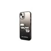 Dėklas Karl Lagerfeld KLHCP14MTGKCK IPHONE 14 PLUS / 15 PLUS 6.7 "HARDCASE JUODA / Juodas GRADIENT IKONIK KARL &amp; CHOUPETTE